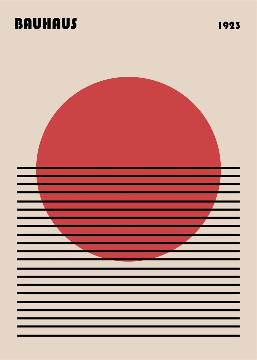 バウハウス BAUHAUS  Art Poster No.119