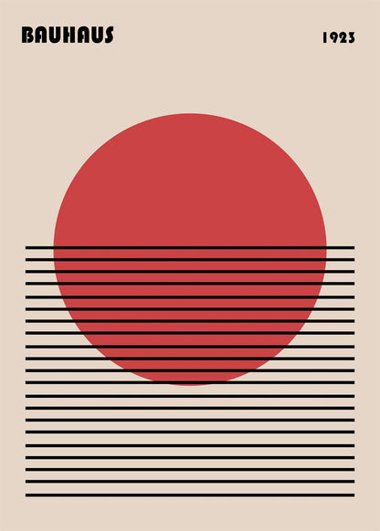 バウハウス BAUHAUS  Art Poster No.119