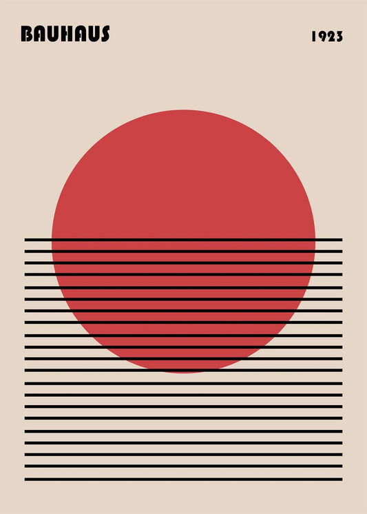 バウハウス BAUHAUS  Art Poster No.119