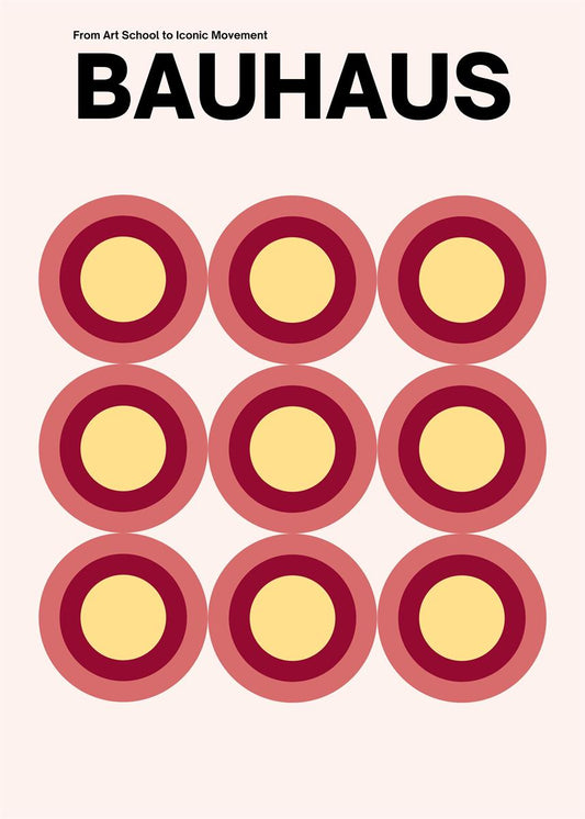 バウハウス BAUHAUS  Art Poster No.125