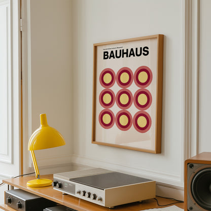 バウハウス BAUHAUS  Art Poster No.125
