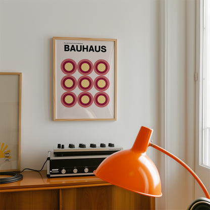 バウハウス BAUHAUS  Art Poster No.125