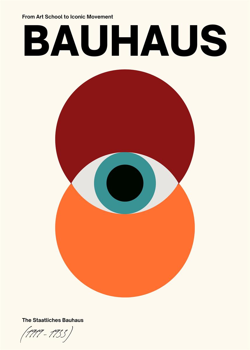 バウハウス BAUHAUS  Art Poster No.128