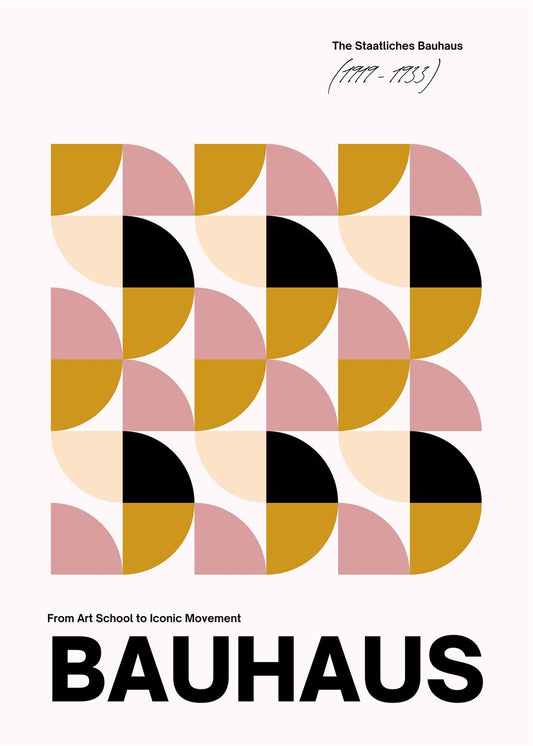 バウハウス BAUHAUS  Art Poster No.129