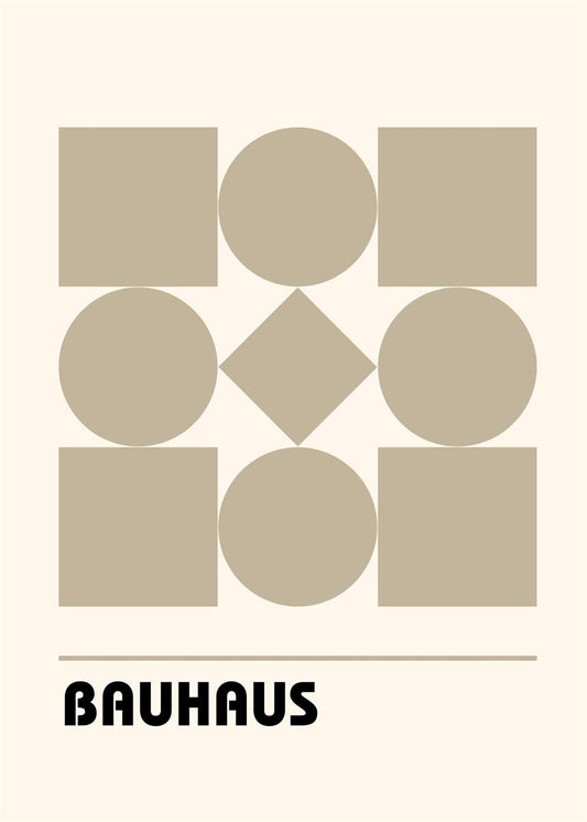 バウハウス BAUHAUS  Art Poster No.130