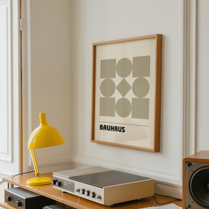 バウハウス BAUHAUS  Art Poster No.130