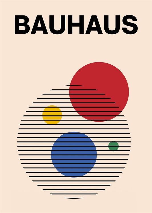 バウハウス BAUHAUS  Art Poster No.132