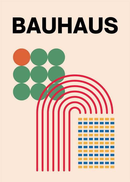 バウハウス BAUHAUS  Art Poster No.134