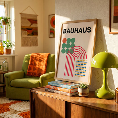 バウハウス BAUHAUS  Art Poster No.134