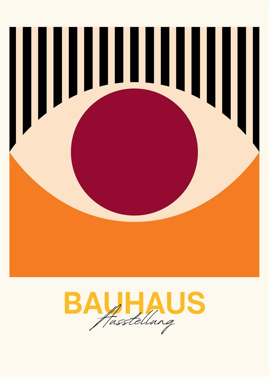 バウハウス BAUHAUS  Art Poster No.137