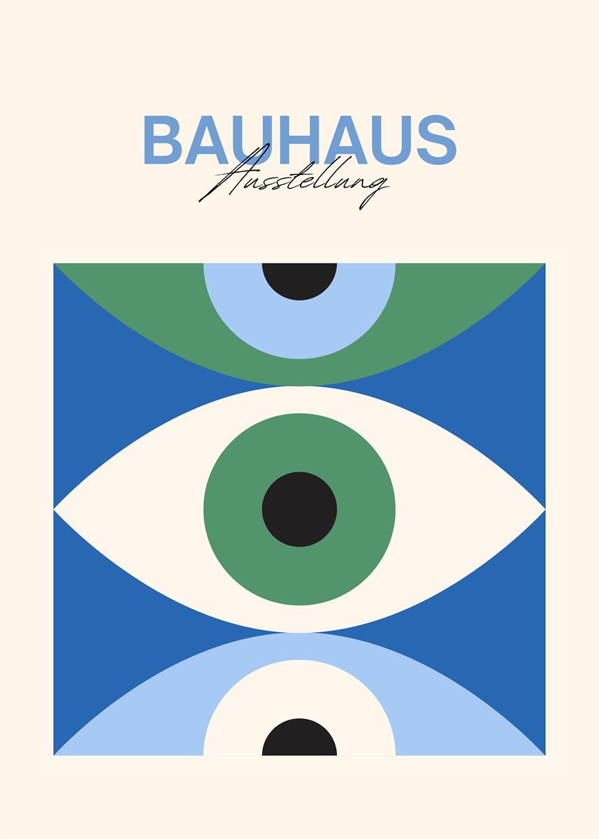 バウハウス BAUHAUS  Art Poster No.138