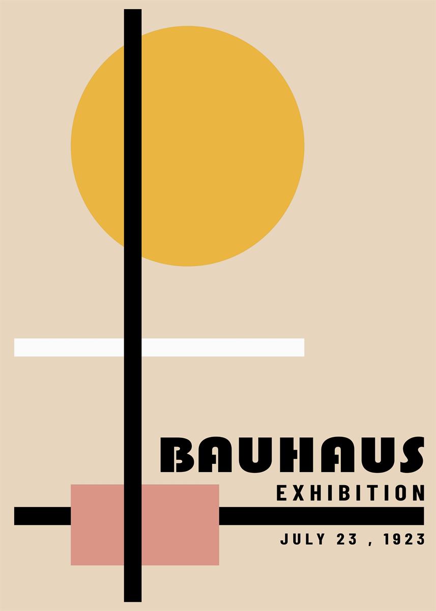 バウハウス BAUHAUS  Art Poster No.139