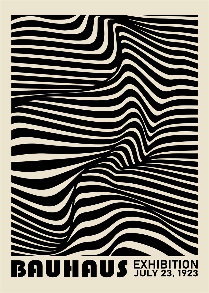 バウハウス BAUHAUS  Art Poster No.145