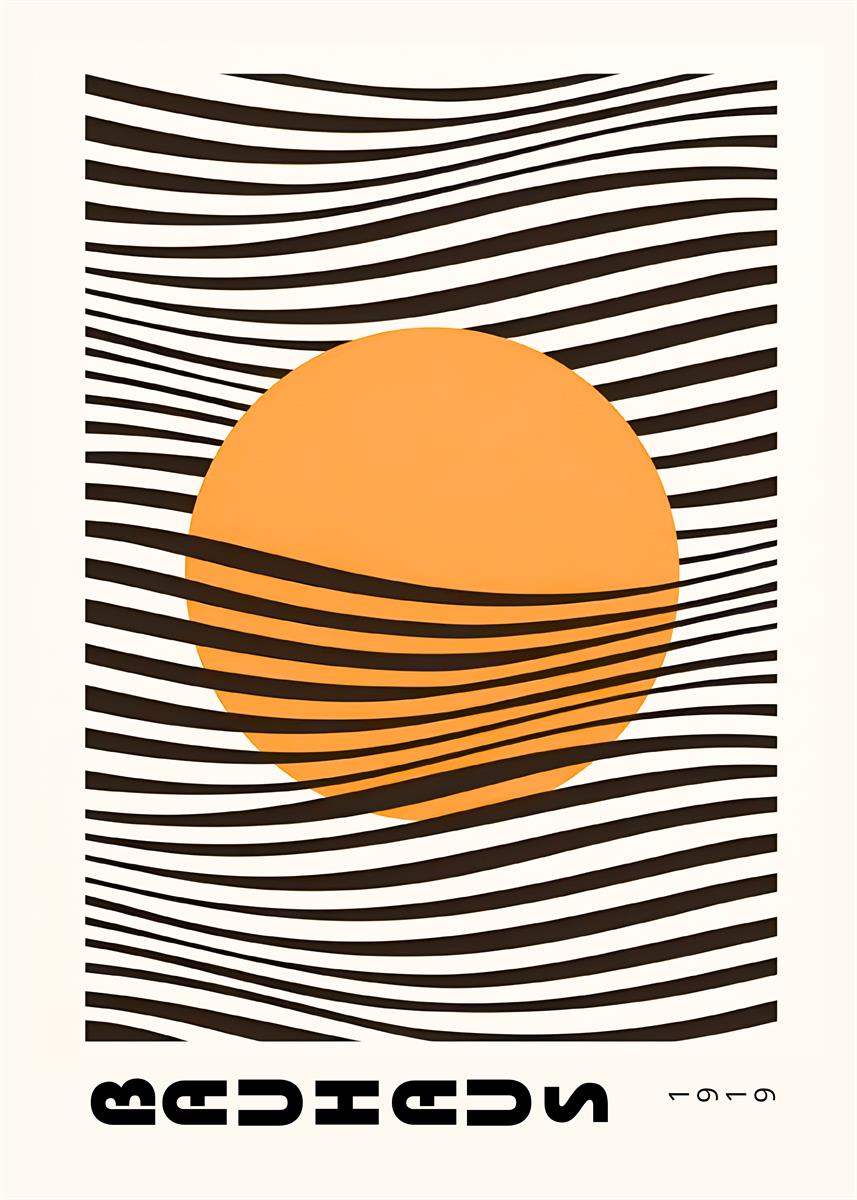 バウハウス BAUHAUS  Art Poster No.156
