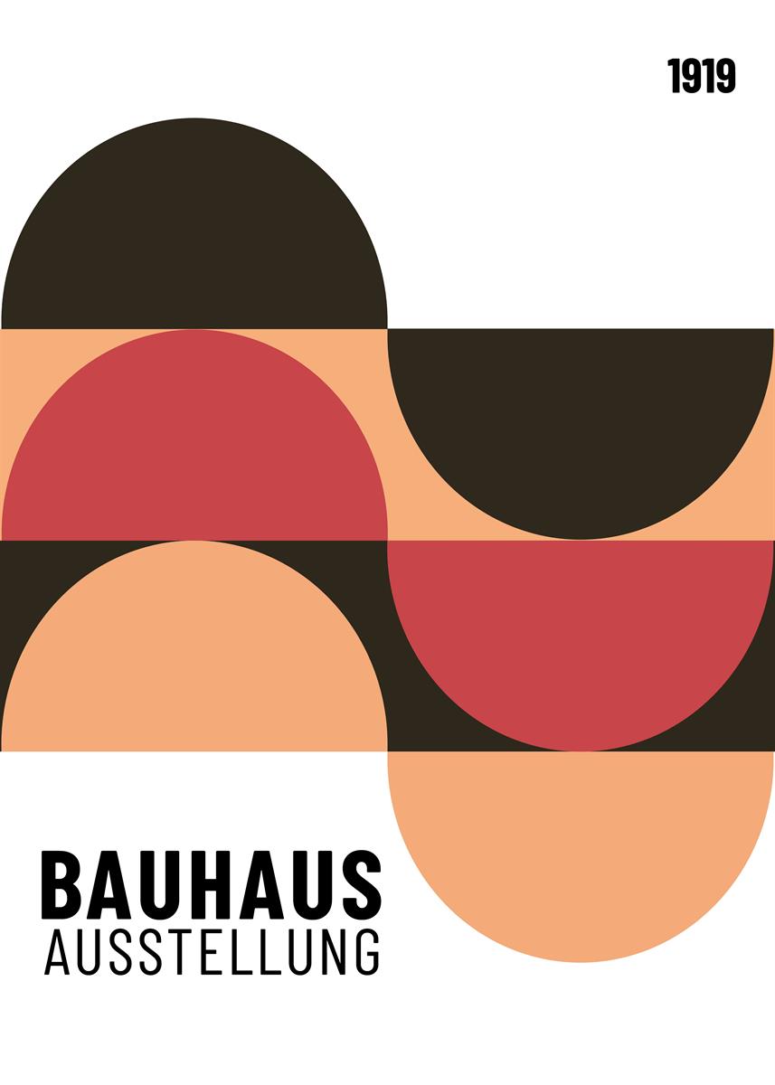 バウハウス BAUHAUS  Art Poster No.158
