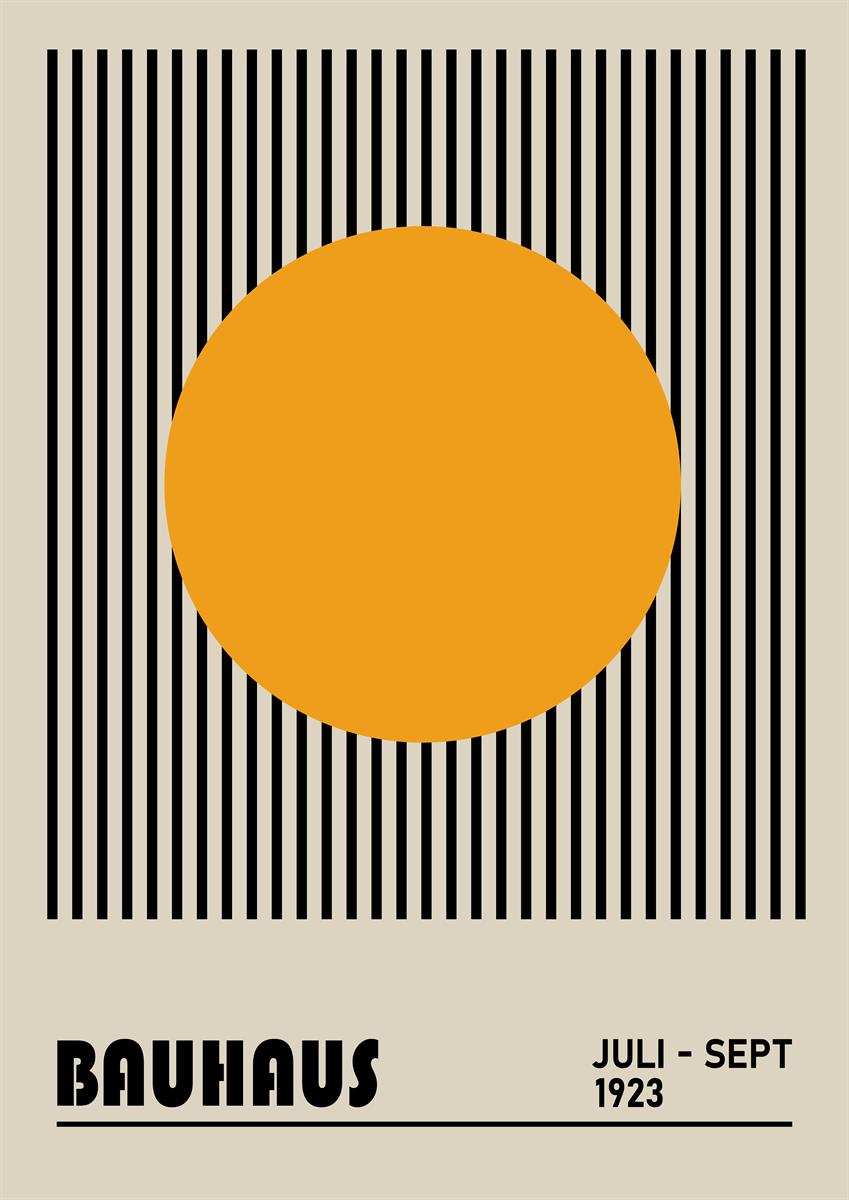 バウハウス BAUHAUS  Art Poster No.168