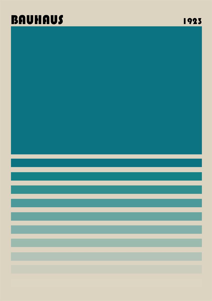 バウハウス BAUHAUS  Art Poster No.169