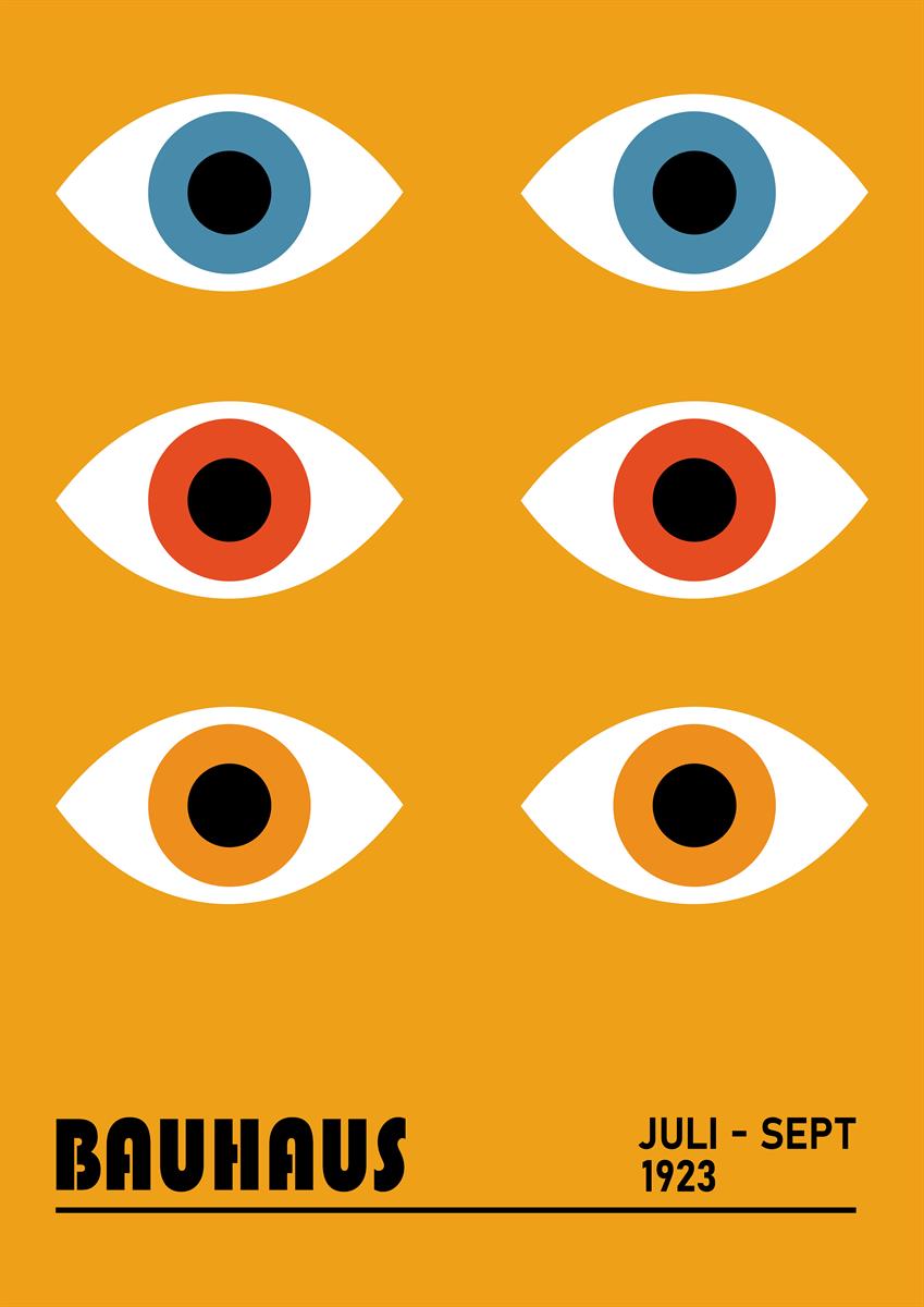 バウハウス BAUHAUS  Art Poster No.170